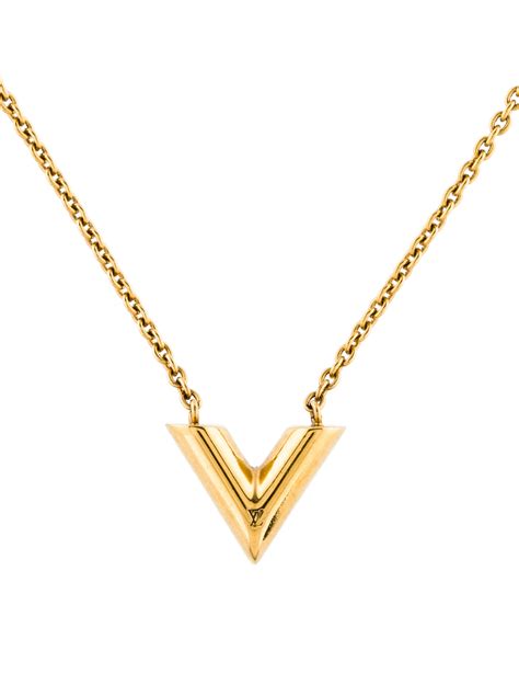 v necklace louis vuitton